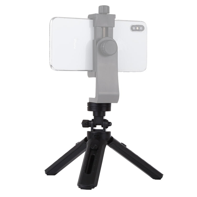 Soporte de trípode de escritorio ajustable de 5 modos PULUZ Pocket con tornillo de 1/4 de pulgada para cámaras DSLR y digitales, altura ajustable: 16,5-21,5 cm