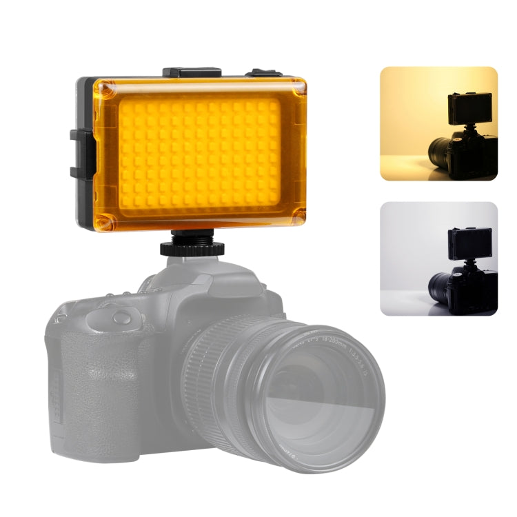 PULUZ Pocket 96 LED 860LM Luz de estudio de fotografía y video profesional Vlogging con filtros magnéticos blancos y naranjas Panel de luz para cámaras Canon, Nikon, DSLR, 96 LED (AE), 104 LED