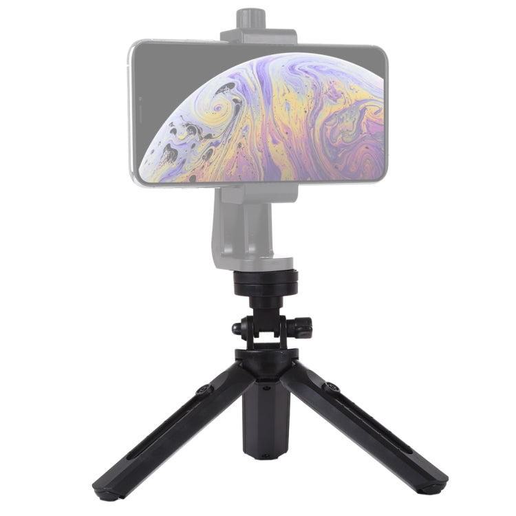 Soporte de trípode de escritorio ajustable de 5 modos PULUZ Pocket con tornillo de 1/4 de pulgada para cámaras DSLR y digitales, altura ajustable: 16,5-21,5 cm