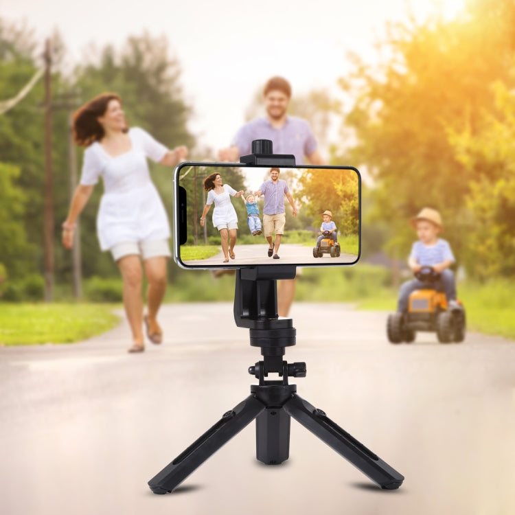 PULUZ Soporte de abrazadera para teléfono con disparo vertical horizontal universal giratorio de 360 grados para iPhone, Galaxy, Huawei, Xiaomi, Sony, HTC, Google y otros teléfonos inteligentes, Horizontal Vertical Clamp