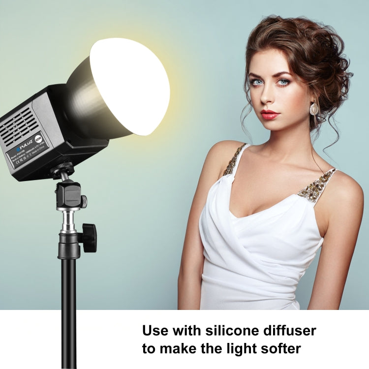 Luz de vídeo de estudio PULUZ 60W 2500K-6500K Luz de relleno de fotografía profesional con temperatura de Color dual, 60W Studio Video Light