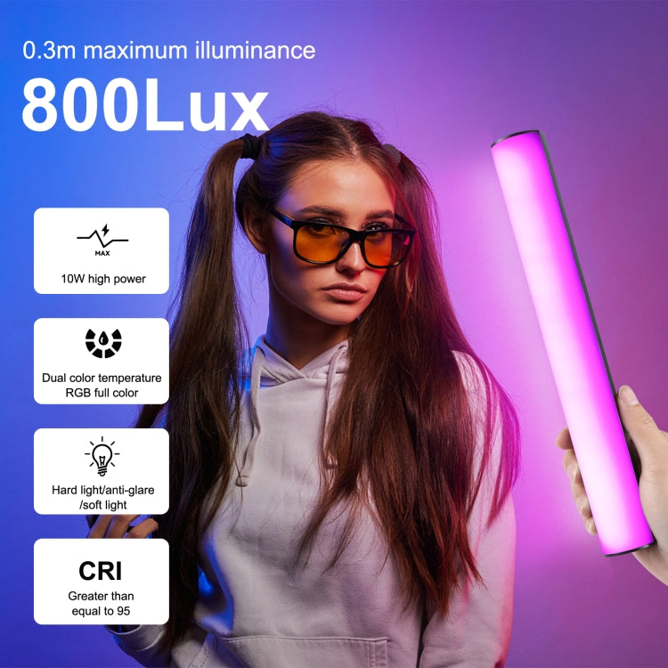 Luz de relleno LED magnética de luz de barra RGB a todo color de mano para fotografía PULUZ de 30 cm, 30cm Magnetic LED Fill Light