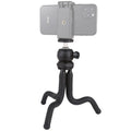 PULUZ Mini Octopus Soporte para trípode flexible con rótula para cámaras SLR, GoPro, teléfono móvil, tamaño: 25 cm x 4,5 cm, 25cm Tripod(US), 25cm Tripod
