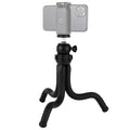 PULUZ Mini Octopus Soporte para trípode flexible con rótula para cámaras SLR, GoPro, teléfono móvil, tamaño: 30 cm x 5 cm, 30cm Tripod