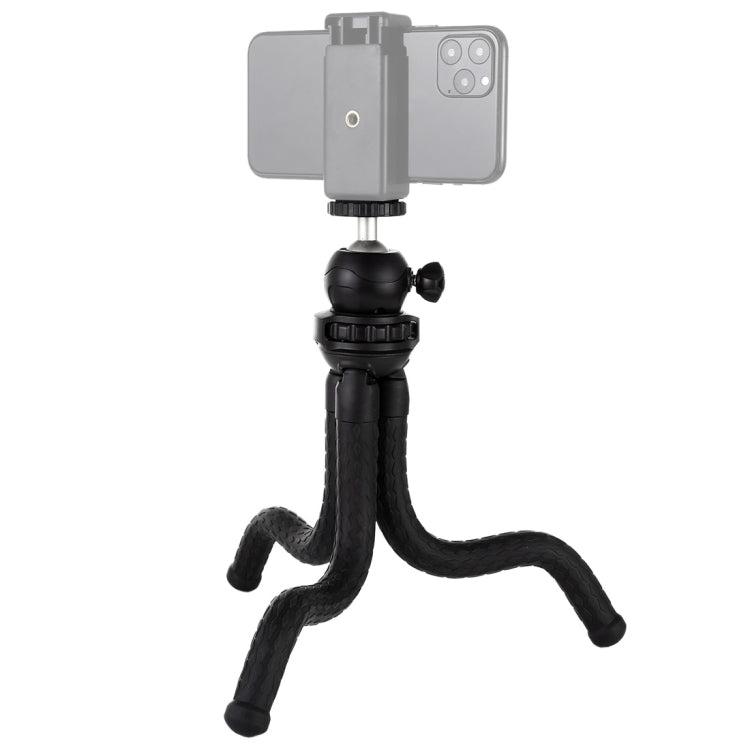 PULUZ Mini Octopus Soporte para trípode flexible con rótula para cámaras SLR, GoPro, teléfono móvil, tamaño: 30 cm x 5 cm, 30cm Tripod