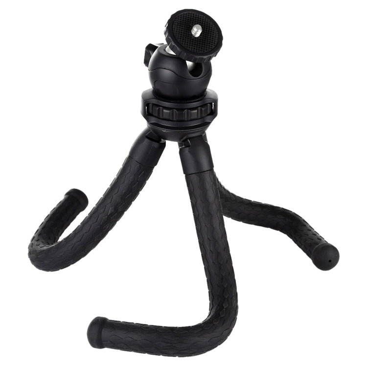 PULUZ Mini Octopus Soporte para trípode flexible con rótula para cámaras SLR, GoPro, teléfono móvil, tamaño: 30 cm x 5 cm, 30cm Tripod