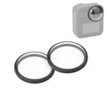 Cubierta protectora de lente acrílica PULUZ de 2 piezas para GoPro Max, Lens Cover