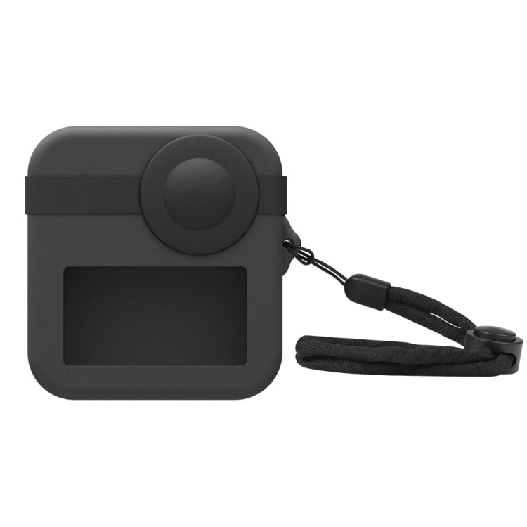 PULUZ para GoPro Max Estuche con tapas de lentes duales + Estuche protector de silicona para el cuerpo, Silicone Case