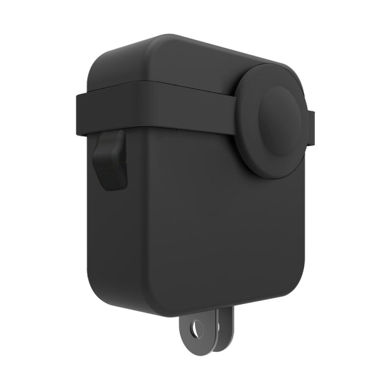 PULUZ para GoPro Max Estuche con tapas de lentes duales + Estuche protector de silicona para el cuerpo, Silicone Case