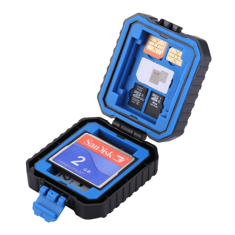 Estuche para tarjeta de memoria PULUZ 11 en 1 para tarjeta 3SIM + 2XQD + 2CF + 2TF + 2SD, 11 in 1