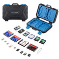 Estuche para tarjetas de memoria PULUZ 27 en 1 para 4CF + 8SD + 9TF + 1PIN de tarjeta + 1SIM estándar + 2Micro-SIM + 2Nano-SIM, 27 in 1, 27 in 1 (US), 27 in 1(AE)