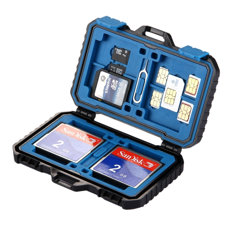 Estuche para tarjetas de memoria PULUZ 27 en 1 para 4CF + 8SD + 9TF + 1PIN de tarjeta + 1SIM estándar + 2Micro-SIM + 2Nano-SIM, 27 in 1, 27 in 1 (US), 27 in 1(AE)