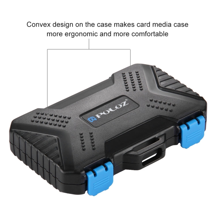 Estuche para tarjetas de memoria PULUZ 27 en 1 para 4CF + 8SD + 9TF + 1PIN de tarjeta + 1SIM estándar + 2Micro-SIM + 2Nano-SIM, 27 in 1, 27 in 1 (US), 27 in 1(AE)