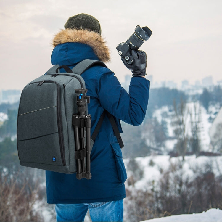PULUZ Mochila portátil para exteriores, impermeable, a prueba de arañazos, con hombros dobles, bolsa para cámara con estabilizador PTZ de mano y cubierta para lluvia para cámara digital, DJI Ronin-SC / Ronin-S, Backpack(Black RU), Backpack(Grey RU)    ...