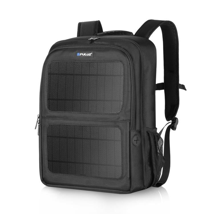 PULUZ Solar Power Cámara portátil al aire libre Hombros duales Mochila Bolsa para computadora portátil, Solar Shoulders Backpack