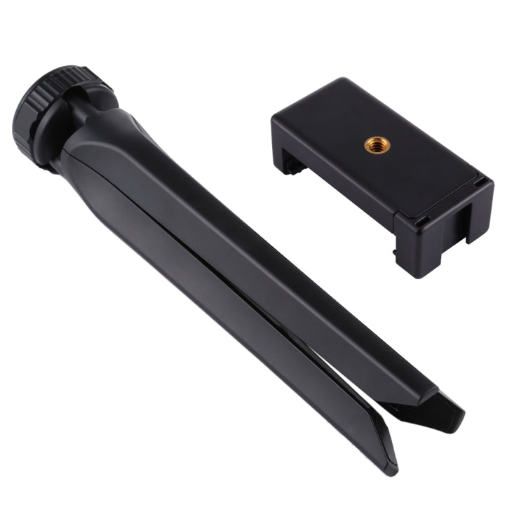 PULUZ Pocket Mini trípode de plástico con abrazadera para teléfono inteligente, Plastic Tripod (Black), Plastic Tripod (Pink)