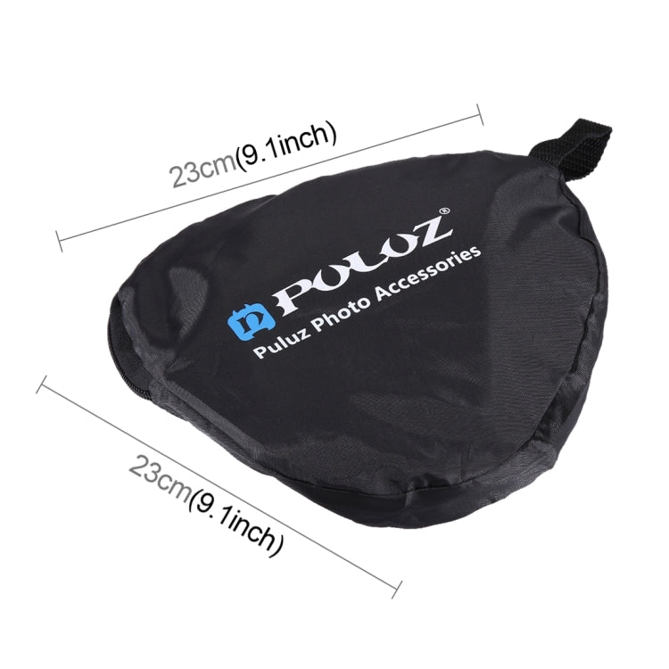 Cubierta de caja de luz difusora de luz de flash suave plegable PULUZ, tamaño: 23 cm x 23 cm, 23cm Softbox