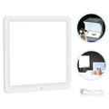 Almohadilla de luz LED sin sombras PULUZ para caja de estudio fotográfico de 30 cm, 30cm Shadowless Light