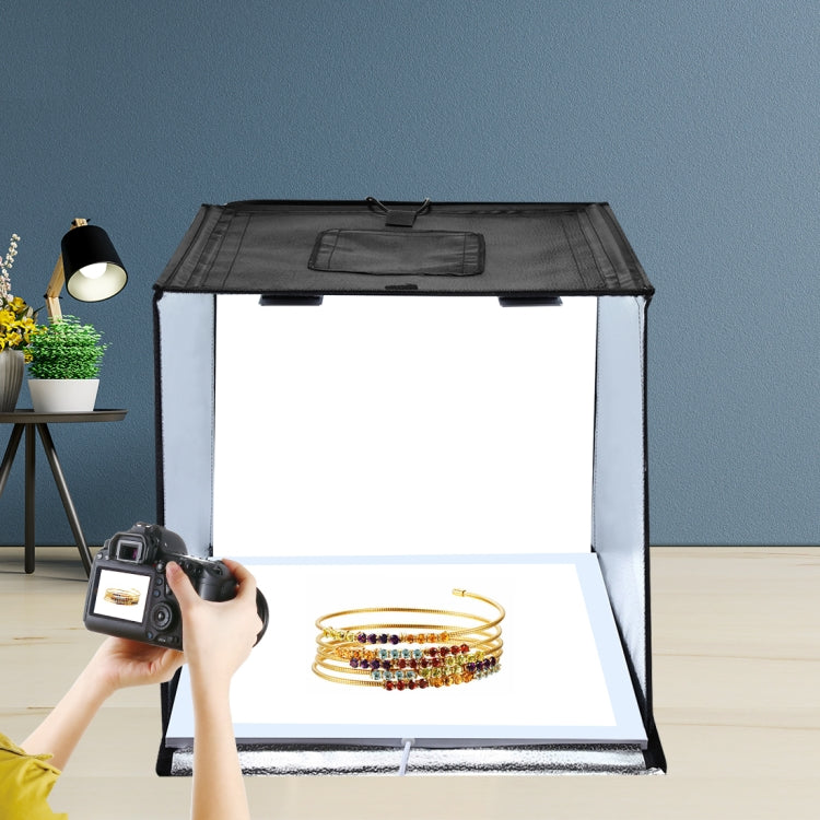 PULUZ 1000LM LED acrílico sin atenuación Polar almohadilla de luz sin sombras con interruptor para caja de estudio fotográfico de 40cm, Light(US), Light(UK), Light(EU), Light(AU), Light (JP PSE Certified)