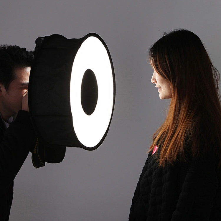 PULUZ Difusor plegable de luz de flash SpeedLite, estilo redondo, macro y retrato, 45 cm, 45cm Round(US), 45cm Round, 45cm Round(AE)