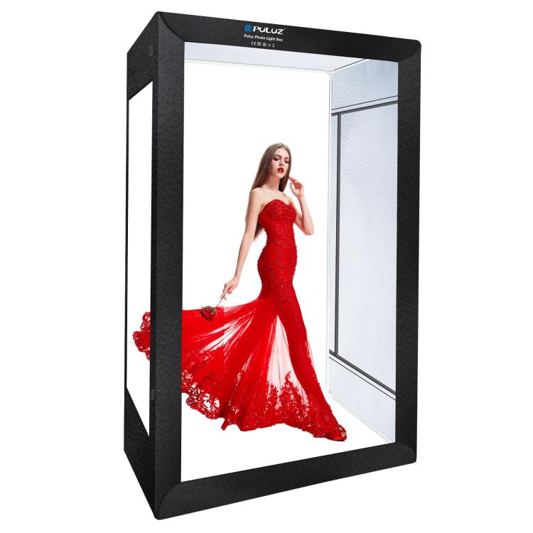Kit de caja de estudio de luz fotográfica PULUZ 2m 240W 5500K para ropa/retrato de modelo adulto, 2m Box(US), 2m Box(EU), 2m Box(AU), 2m Box(UK)