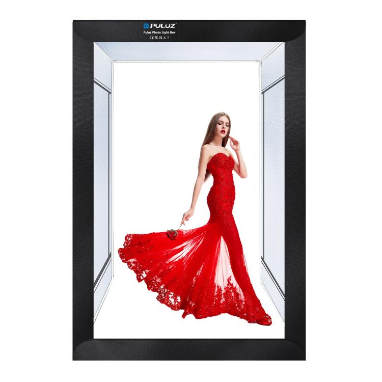 Kit de caja de estudio de luz fotográfica PULUZ 2m 240W 5500K para ropa/retrato de modelo adulto, 2m Box(US), 2m Box(EU), 2m Box(AU), 2m Box(UK)