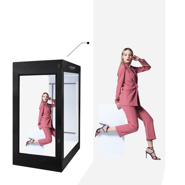 Kit de caja de estudio de luz fotográfica PULUZ 2m 240W 5500K para ropa/retrato de modelo adulto, 2m Box(US), 2m Box(EU), 2m Box(AU), 2m Box(UK)