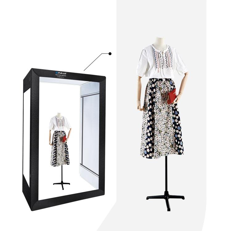 Kit de caja de estudio de luz fotográfica PULUZ 2m 240W 5500K para ropa/retrato de modelo adulto, 2m Box(US), 2m Box(EU), 2m Box(AU), 2m Box(UK)
