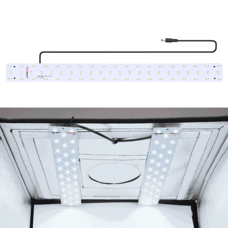 PULUZ 30W 1690LM 60 LED SMD 5730 5500K Panel de luz con base de aluminio para tienda de estudio de 60 cm, 30W Light Panel