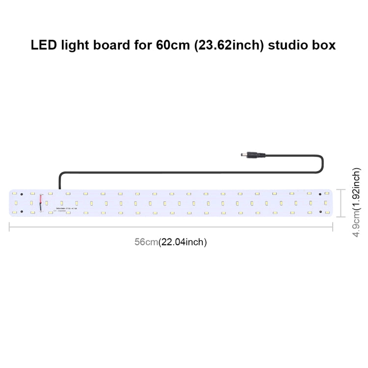 PULUZ 30W 1690LM 60 LED SMD 5730 5500K Panel de luz con base de aluminio para tienda de estudio de 60 cm, 30W Light Panel