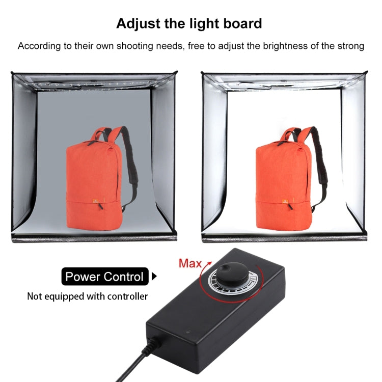 PULUZ 30W 1690LM 60 LED SMD 5730 5500K Panel de luz con base de aluminio para tienda de estudio de 60 cm, 30W Light Panel
