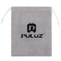 Bolsa de almacenamiento PULUZ con cable fijo para GoPro Hero11 Black / HERO10 Black / HERO9 Black / HERO8 Black / HERO7 /6/5/5 Session /4 Session /4/3+ /3/2/1, DJI Osmo Action y otras cámaras de acciónAccesorios, Flannel Bag, Size: 24.5cm x 20.5cm     ...