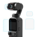 Protector de lente de vidrio templado PULUZ 9H 2.5D HD + película de pantalla para DJI OSMO Pocket 2, For DJI OSMO Pocket 2