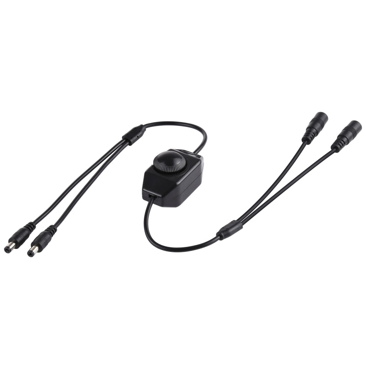 PULUZ 2,1 mm x 5,5 mm DC 5 V-24 V LED tira de luz LED brillo regulador atenuador