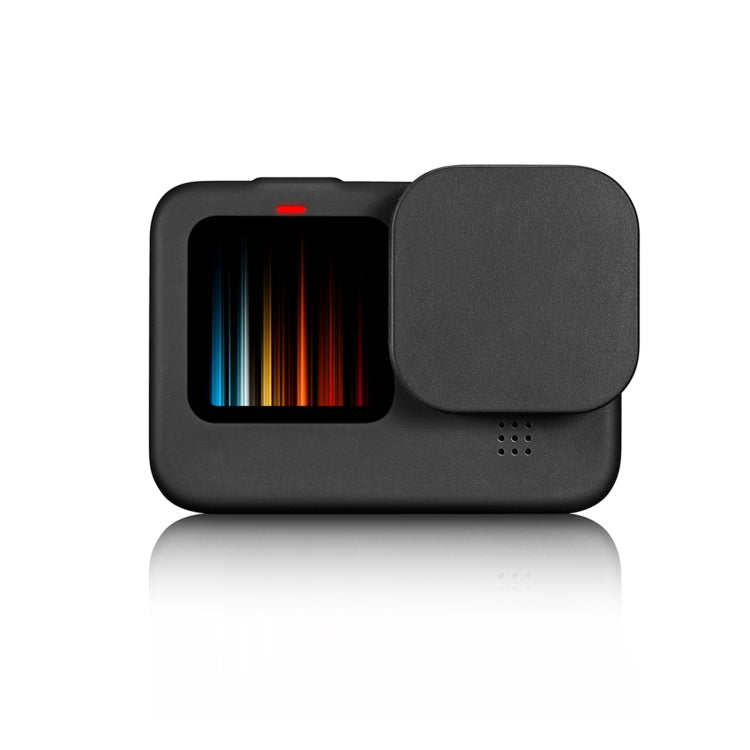 PULUZ para GoPro HERO12 negro/11 negro/10 negro/9 negro suave TPU goma resistente a los arañazos lente de la cámara cubierta protectora, For GoPro HERO12 Black Lens Cap