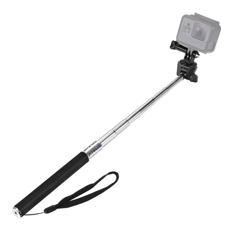 Monopié selfie portátil extensible PULUZ para GoPro Hero11 Black / HERO10 Black / HERO9 Black /HERO8 / HERO7 /6/5/5 Session /4 Session /4/3+ /3/2/1, Insta360 ONE R, DJI Osmo Action y otrosCámaras de acción, longitud: 22,5-80 cm, Length: 22.5-100cm