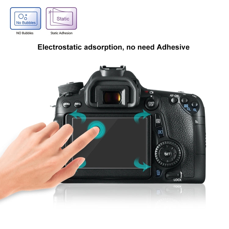 Compatible con 80D / 70D / 77D(9000D) / 800D(X9I) / 700D(X7I) / 750D(X8I) / 760D(8000D) / XC10 / XC15 / 7D2, Pentax Q1 / K-S1 /Q10 / Q7, Panasonic ZS35, Nikon V1, For Canon 650D