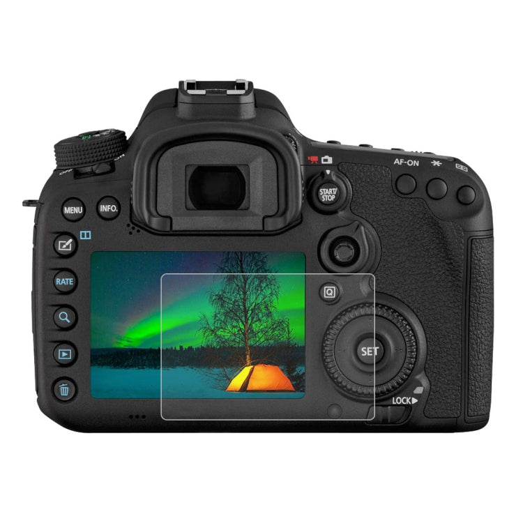 Película de vidrio templado PULUZ 2.5D 9H para Canon EOS 7D Mark II, For Canon 7D II