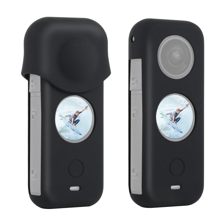 Funda protectora de silicona a prueba de polvo de cuerpo completo PULUZ para Insta360 ONE X2, For Insta360 ONE X2 (Blue), Case For Insta360 ONE X2