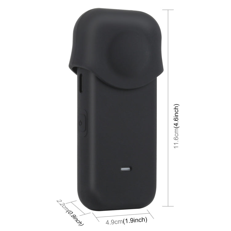 Funda protectora de silicona a prueba de polvo de cuerpo completo PULUZ para Insta360 ONE X2, For Insta360 ONE X2 (Blue), Case For Insta360 ONE X2