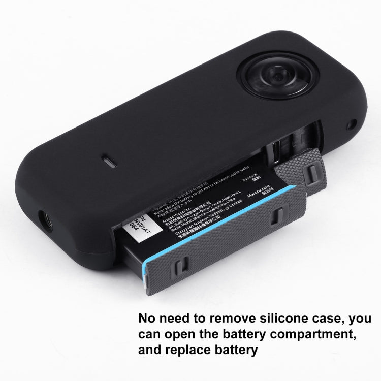 Funda protectora de silicona a prueba de polvo de cuerpo completo PULUZ para Insta360 ONE X2, For Insta360 ONE X2 (Blue), Case For Insta360 ONE X2