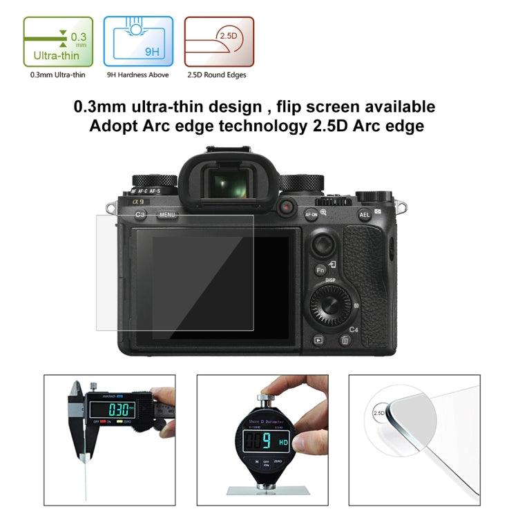 Compatible con Sony RX100/II/III/IV/V/IV / A99 / HX400 / H300 / A99II / A7RIII / A7RII / A77II / RX10II / WX500 / HX90V, Samsung WB1100 / EX2F, Olympian VH-410, For ILCE-9 (A9)
