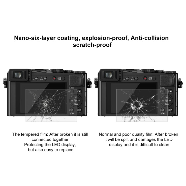 Compatible con Panasonic GF2 / GF3 / GF5 / GF6 / WEA / GM1 / FL1GK / GX7 / GF9 / GF8 / GF7 / GM1S / TZ70 / TZ90 / TZ85 / FZ85 / TZ57, For Panasonic DMC-LX100