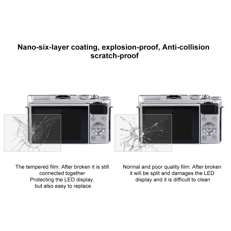 Compatible con Fujifilm X-T1/X-T2/X-A5/X-A10/X-A20., X-A3 Protector