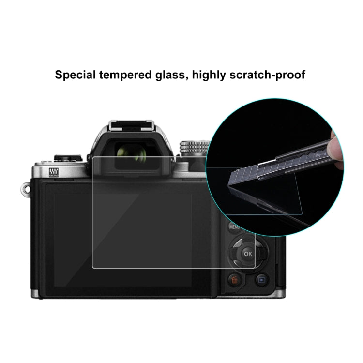 Película de vidrio templado PULUZ 2.5D 9H para Olympus EPL6 / EPL5 / TG860 / TG850 / PM2 / TG870, For Olympus EM10 / EM10-2
