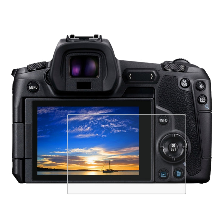 Película de vidrio templado PULUZ 2.5D 9H para Canon EOS R, For Canon EOS R