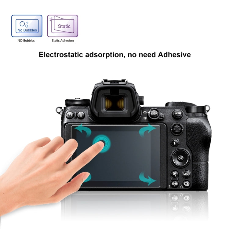 Película de vidrio templado PULUZ 2.5D 9H para Nikon Z6 / Z7, For Nikon Z6 / Z7