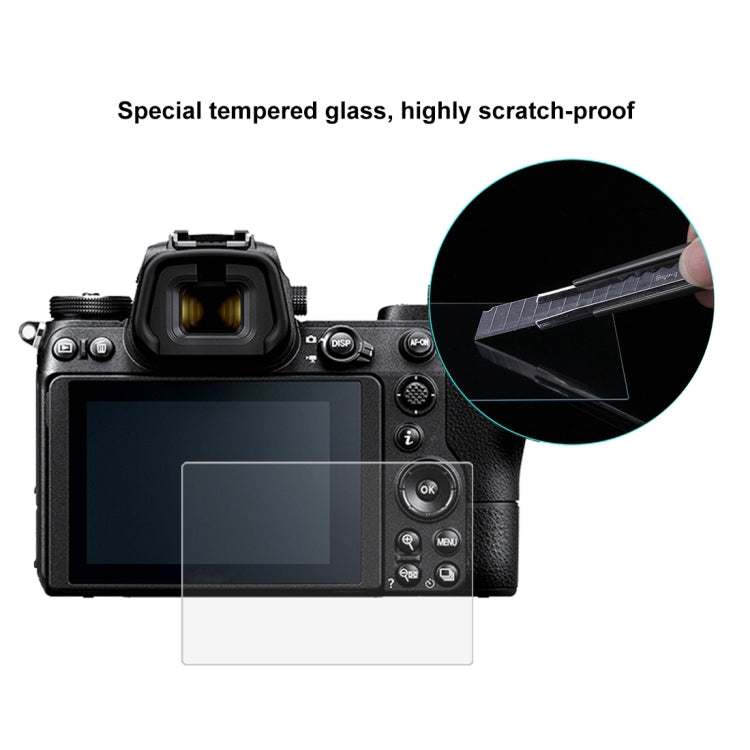 Película de vidrio templado PULUZ 2.5D 9H para Nikon Z6 / Z7, For Nikon Z6 / Z7