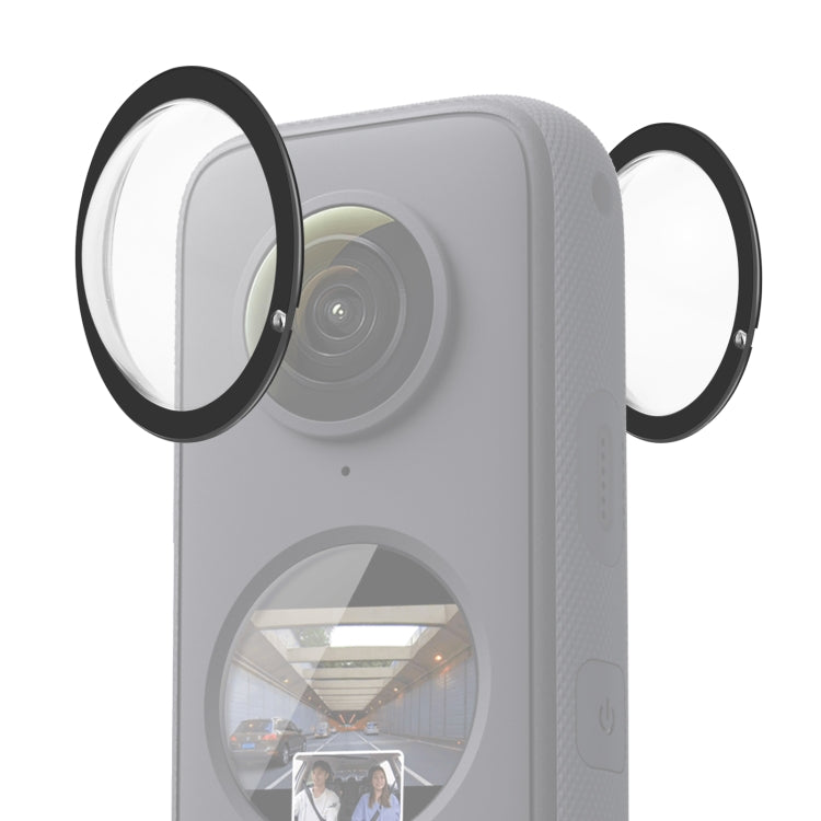 Cubierta protectora de PC con protector de lente PULUZ para Insta360 One X2, Lens Guard For Insta360 ONE X2