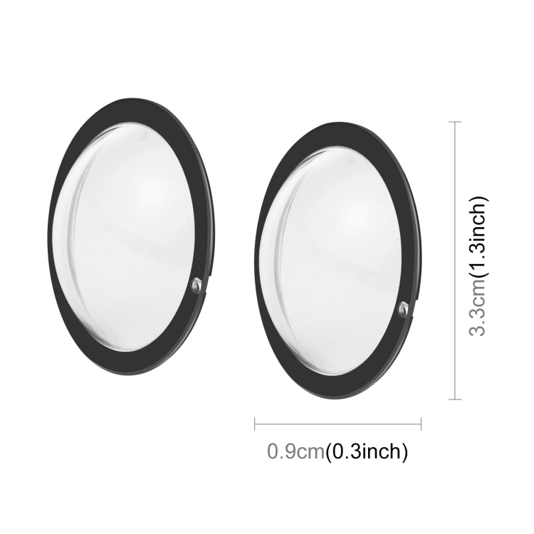 Cubierta protectora de PC con protector de lente PULUZ para Insta360 One X2, Lens Guard For Insta360 ONE X2